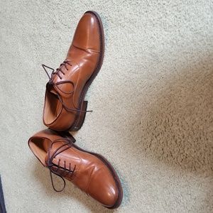 Mens brown dress shoes size 9.5